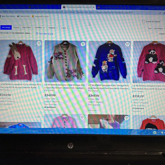 Liz Newmans Designer knit Australian Sweater 100% Wool - Picture 12 of 12